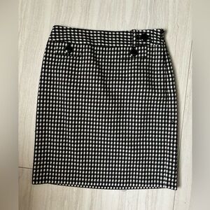 Ann Taylor Checkered Skirt